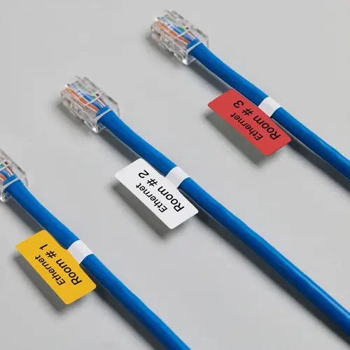 How is the abrasion resistance of self-adhesive labels tested?