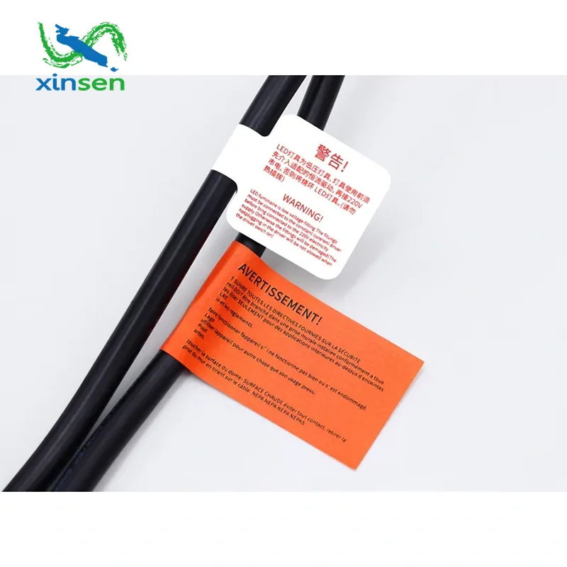 Anti-Slip Power Cord Label