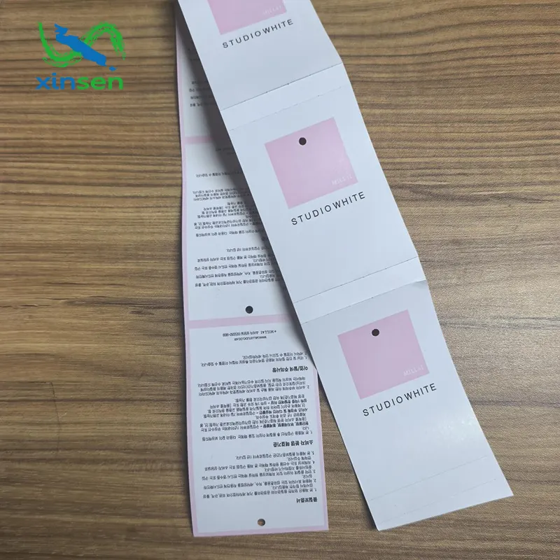 Double Sided Custom Printed Fashion Hang Tag