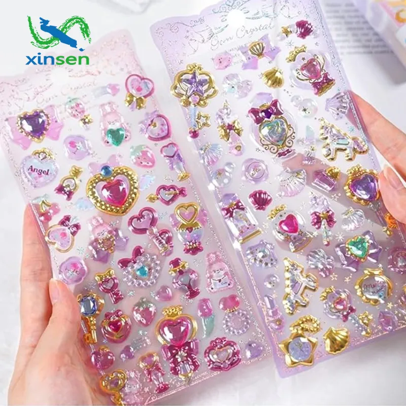 Phone Case Crystal Labels