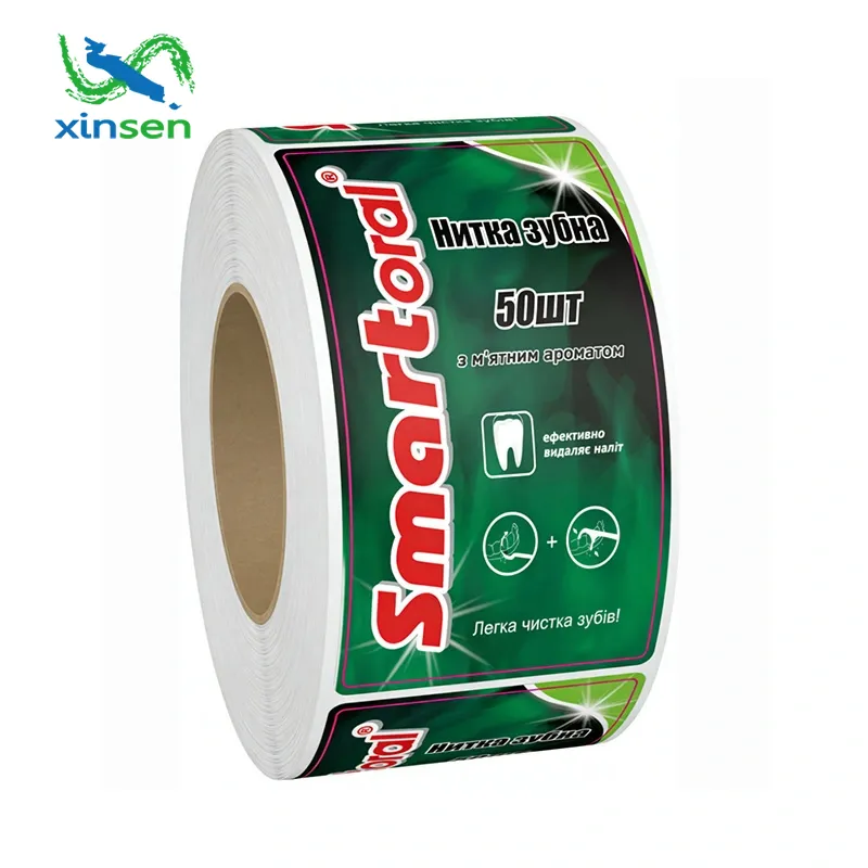 Toothpaste Tube Waterproof Label